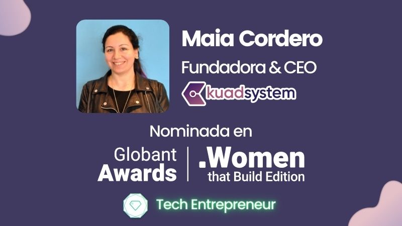 Maia Cordero nominada en los Globant Awards thumbnail