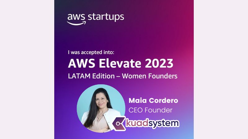 ¡Seleccionada para AWS Elevate – LATAM para fundadoras mujeres! thumbnail
